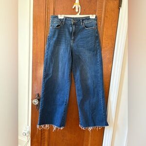 Just Black Denim Wide Leg Jeans - size 29
